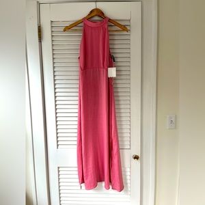 Pink Zara Midi Dress